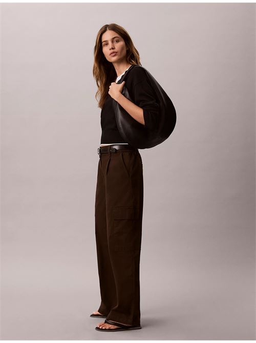 cotton ewaist cargo pant CALVIN KLEIN JEANS | LV047F623GTO2